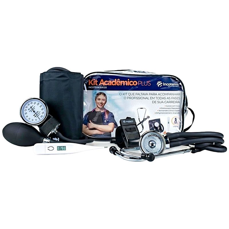 Kit Acadêmico Incoterm Plus KA120 All Black