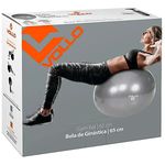 Bola Suíça para Pilates e Yoga Gym Ball com Bomba 65cm Vollo
