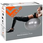 Bola Suíça para Pilates e Yoga Gym Ball com Bomba 75cm Vollo
