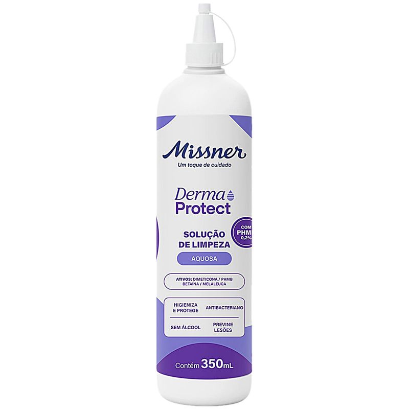 Derma Protect Solução de Limpeza Líquido com PHMB 350ml