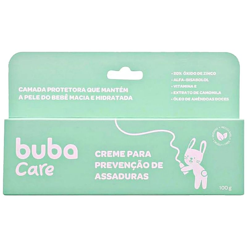 Creme para Prevenção de Assaduras Buba para Bebê 100g