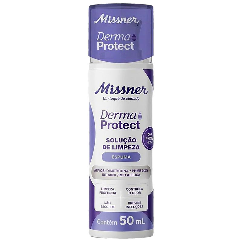 Derma Protect Solução de Limpeza Espuma com PHMB 50ml