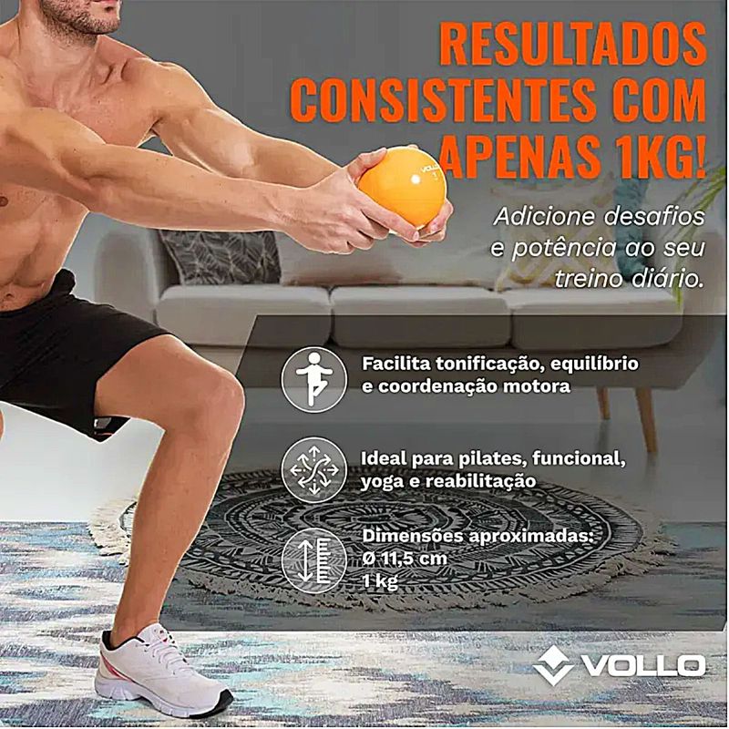Bola Tonificadora Vollo 1kg
