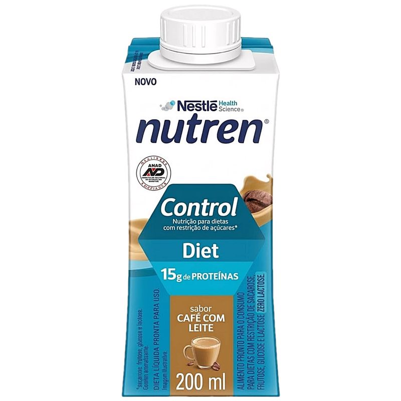Suplemento Alimentar Nutren Control Café com Leite 200ml