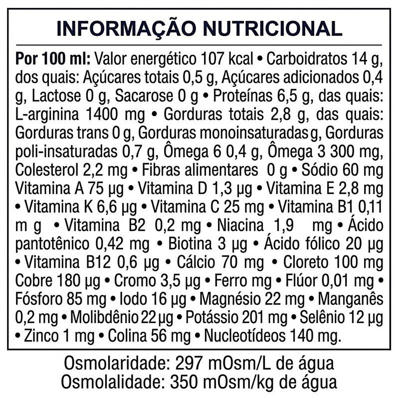 Suplemento Alimentar Enteral e Oral Impact Baunilha 200ml