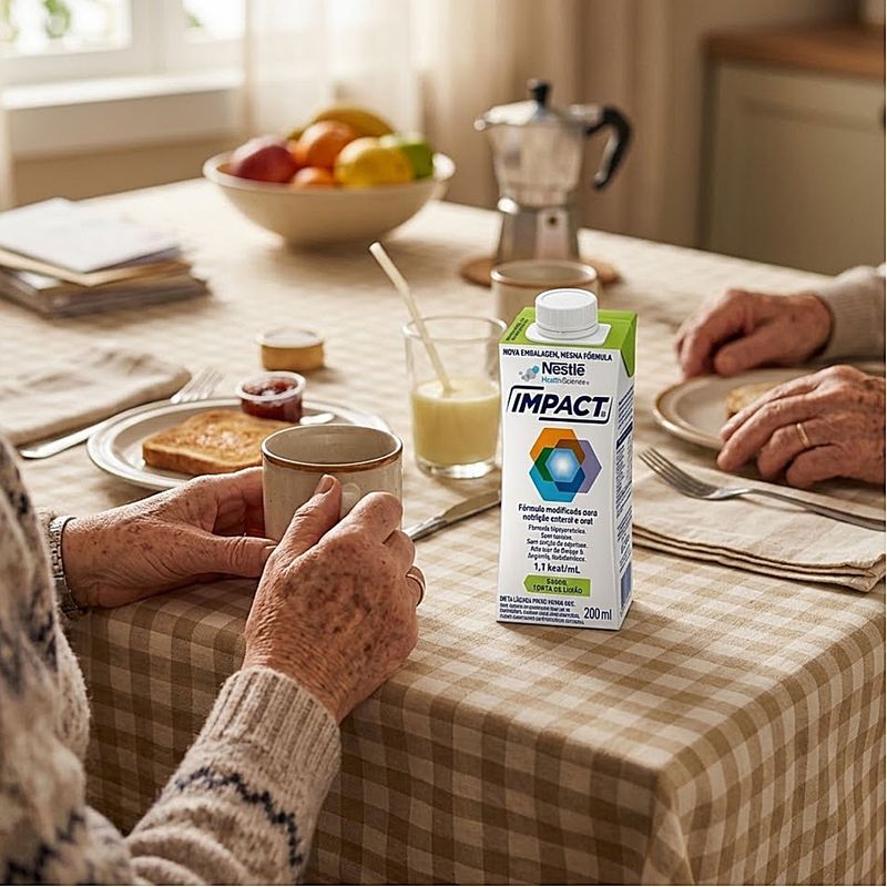 Suplemento Alimentar Enteral e Oral Impact Torta Limão 200ml