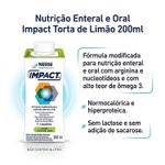 Suplemento Alimentar Enteral e Oral Impact Torta Limão 200ml