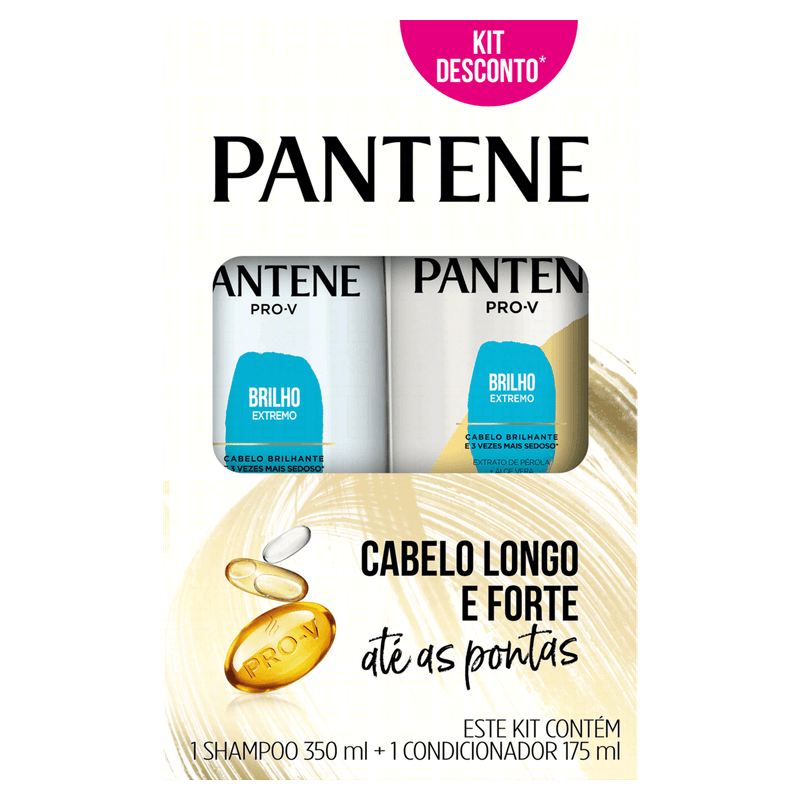 Kit Pantene Pro-V Shampoo 400 ml 1 Unidad + Condicionador 175 ml  1