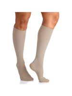 Meia 3/4 Select Comfort Premium Sigvaris - 20-30mmHg - Natural - Fechada - P3