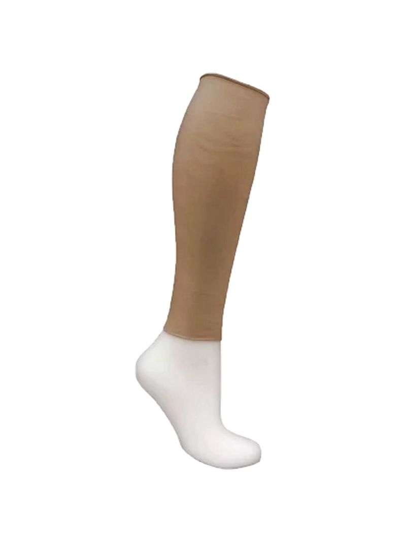 Sigvaris Ulcer Kit de Meias 3/4 para Úlceras Ponteira Fechada Bege Tam GG Longa