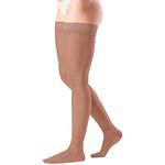 Meia 7/8 Sigvaris Ever Sheer 20-30 mmHg Fechada Vanilla M2