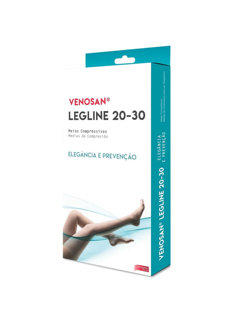Meia-Calça Gestante Legline Venosan - 20-30mmHg - Pé Fechado - Olinda - Tamanho G