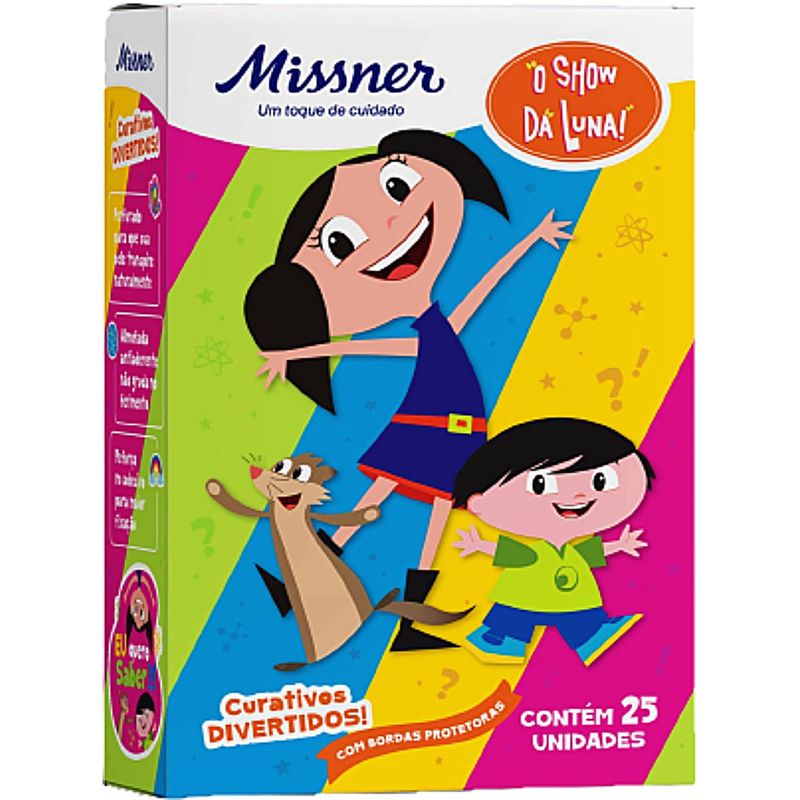 Kit Curativo Infantil Cura Dodói O Show da Luna