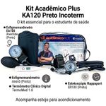 Kit Acadêmico Plus Incoterm KA120 Preto