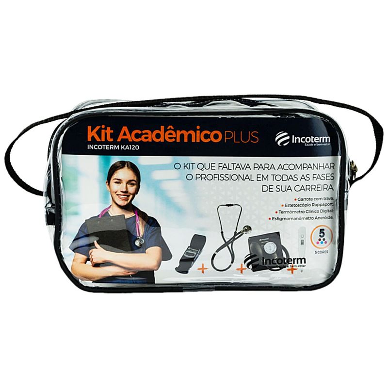 Kit Acadêmico Plus Incoterm KA120 Preto