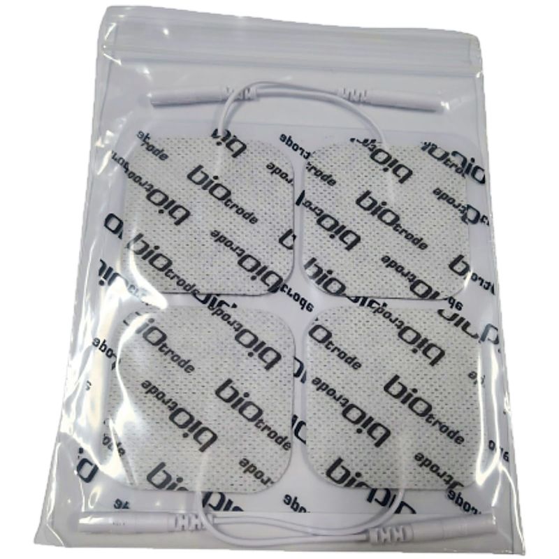 Eletrodo Auto Adesivo Biotrode 5x5cm - 04 unidades