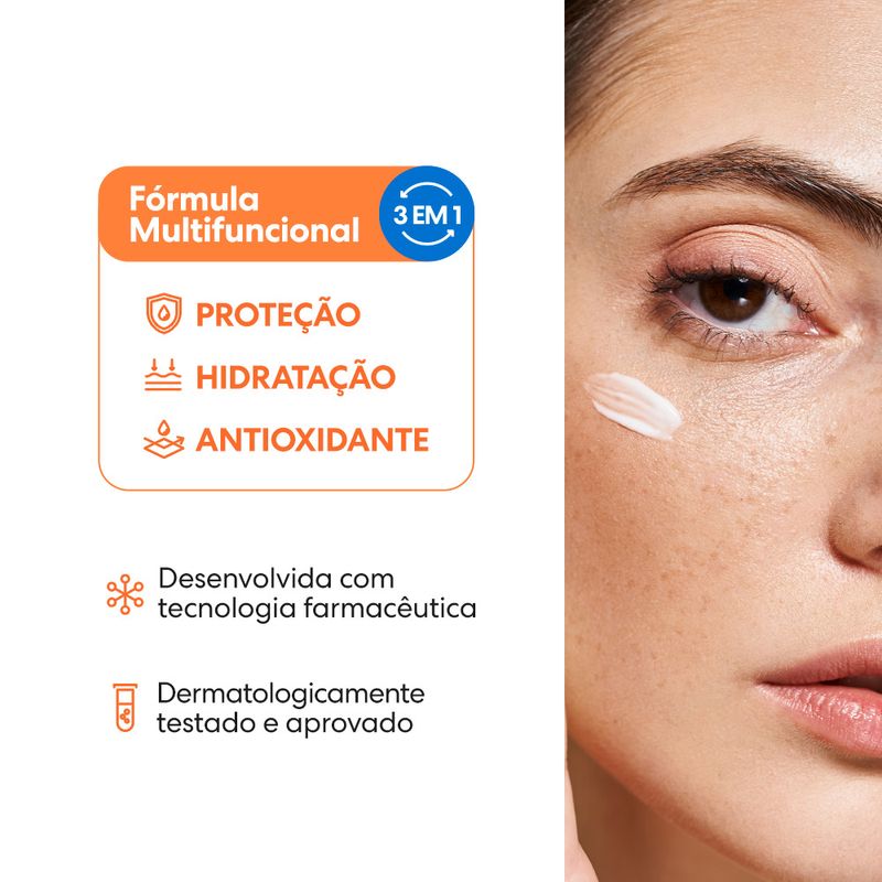 Kit Protetor Solar FPS 30 Corporal 120ml + Protetor Facial Toque Seco 50g FPS 50 Helioderm