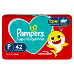 Fralda Infantil Pampers SuperSequinha P Pacote 42 Unidades