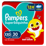 Fralda Infantil Pampers SuperSequinha XXG 30 Unidades