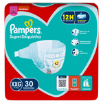 Fralda Infantil Pampers SuperSequinha XXG 30 Unidades