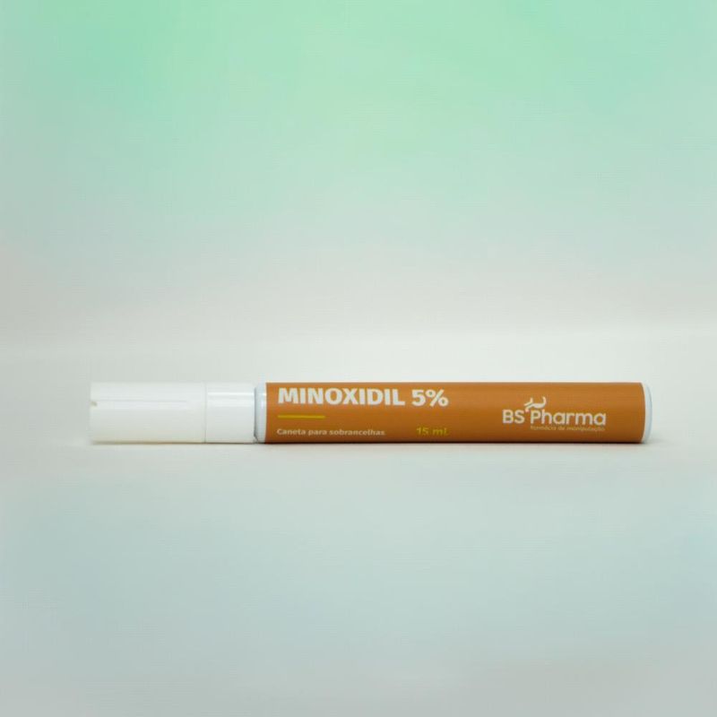 Minoxidil 5% em Caneta - Uso Tópico - 5 ml