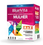 Kit 3 Polivitamínico Mulher 1000mg A a Z 60 Cápsulas - Vita Blue