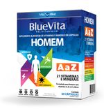 Polivitamínico Homem 1000mg A a Z 60 Cápsulas - Vita Blue