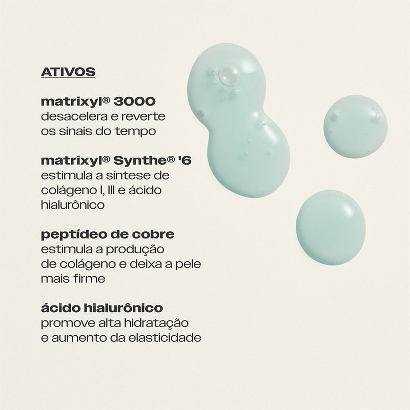 Sérum Facial Super Pró-Colágeno Peptídeos 10 Sallve - 30ml