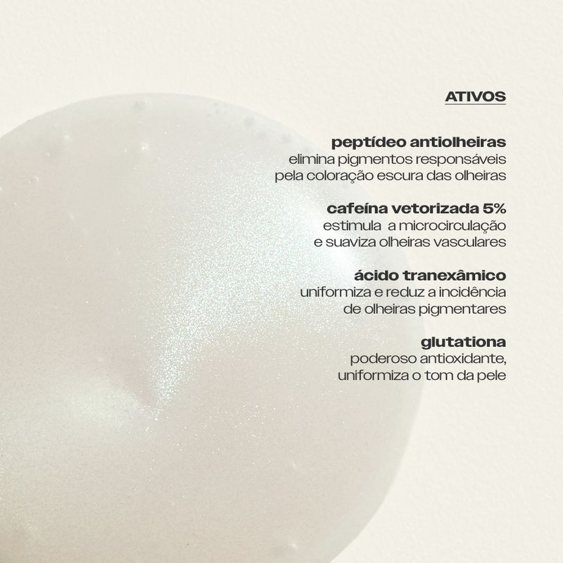 Sallve Sérum Antiolheiras com Cafeína - 15g