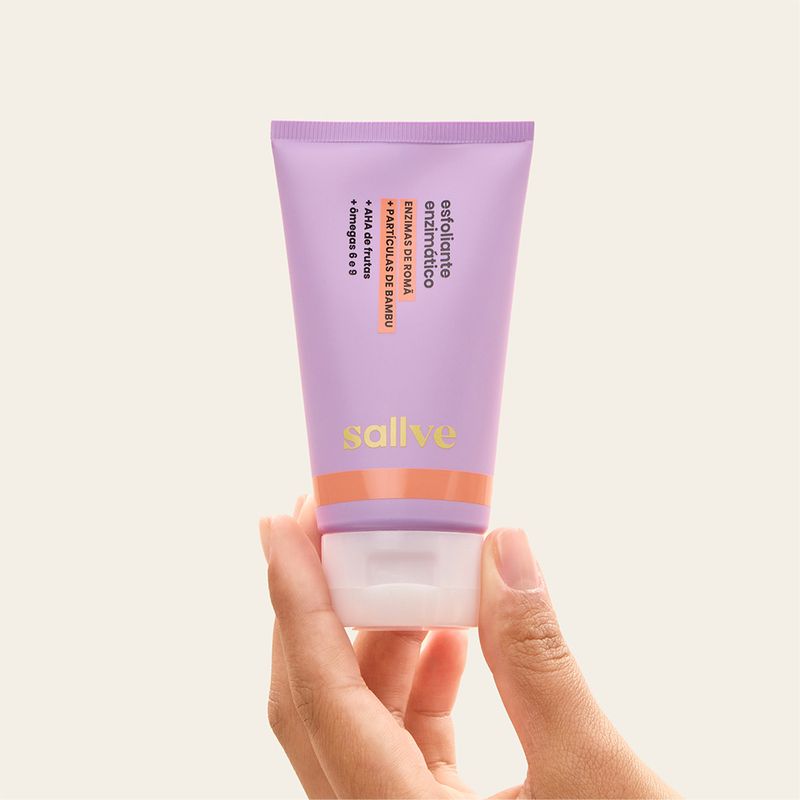 Esfoliante Facial Enzimático Sallve Gel-Espuma - 70g